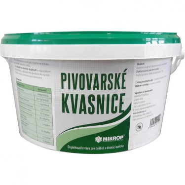 Pivovarské kvasnice Granule 5kg, poškodený obal