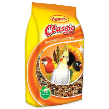 Avicentra Classic menu malý papagáj 1 kg