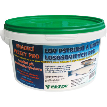 Vnadiace pelety na lov pstruhov 1 kg po expirácii