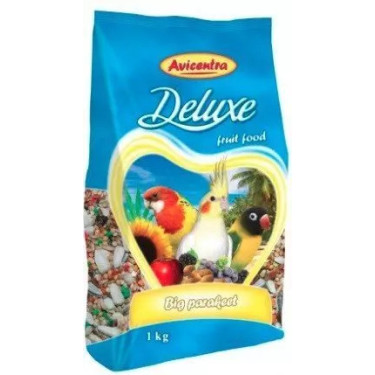 Avicentra Deluxe malý a stredný papagáj 1 kg