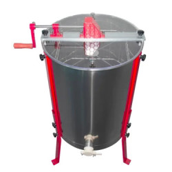 Medomet ručný 4 rámčeky nerez, bazárový tovar