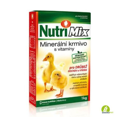 Nutrimix pre hydinu 3kg, po expirácii