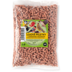 UGF Lojové peletky s jarabinami a hrozienkami 500 g