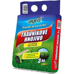 AGRO Trávnikové hnojivo 3 kg