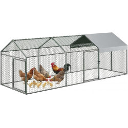 Kovový výbeh - vonkajšia klietka MRC 3x1x1 m