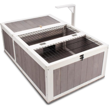 Drevený výbeh pre drobné zvieratá 0878