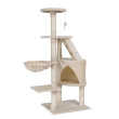 Škrabadlo pre mačky s viacerými úrovňami a hračkami - Rosalia, 49x40x118 cm