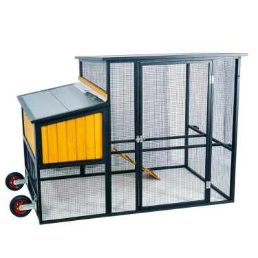 Drevený mobilný kurník GAUN ANKARA 10380