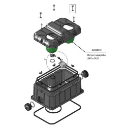 Lopta pre napájačku KERBL UNO a DUO
