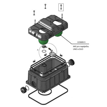 Lopta pre napájačku KERBL UNO a DUO