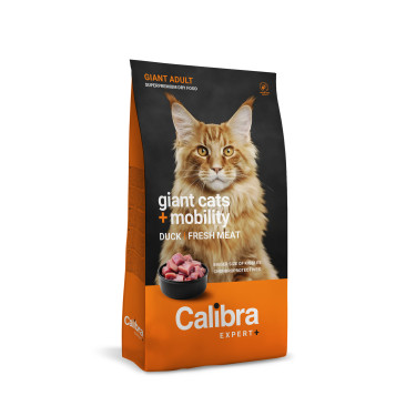 Granule pre mačky Calibra Cat EXPERT+ Adult Giant Cats & Mobility 6 kg