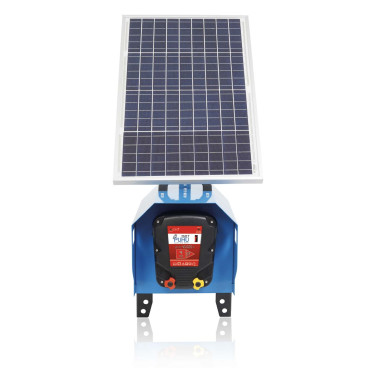 PUHU solárny set pre elektrický ohradník 4J + panel 40 W