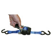 Samonavíjací upínací popruh KERBL 37181 3 m / 25 mm / 300 kg, modrý