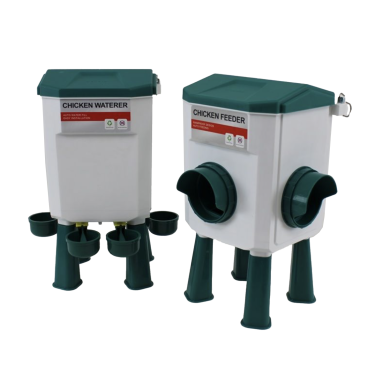 Set automatické krmítko 5 kg + napájačka 7.5 l 