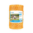 Lanko pre elektrický ohradník, priemer 2 mm, 250 m, žlto-oranžové