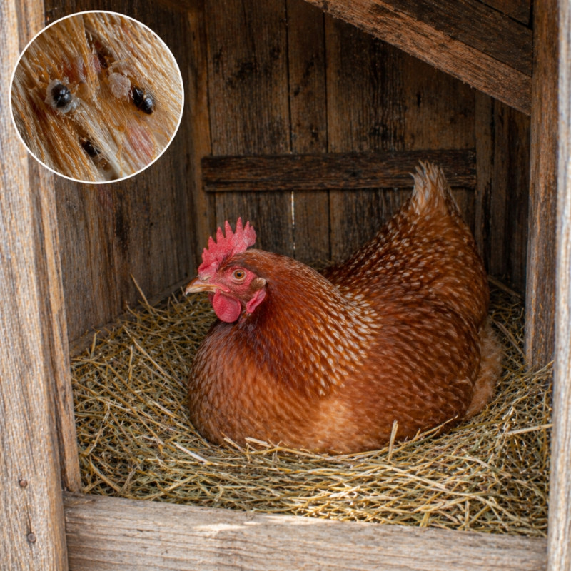 Klieštikovec kurí v kurníku: ako s nimi bojovať