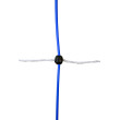 AKO TitanNet 145, modro-biela, 50 m, 145 cm, dvojitý hrot 