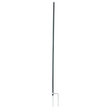 Náhradný kolík k sieti 106 cm, dvojitý hrot, sivý