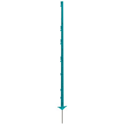 Stĺpik plastový pre elektrický ohradník, 156 cm, modrá