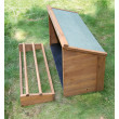 Hrad a kukaň pre hydinu, 85 x 37 x 48 cm