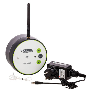 Automatické dvierka do kurníka Kerbl Duo Smart – riadiaca jednotka