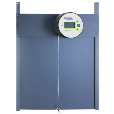 Automatické otváranie a zatváranie kurníka KERBL MAXI DUO PRO – kompletný set s dvierkami vel. L (70532)