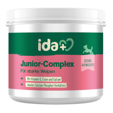 Kerbl IdaPlus® Junior-Complex – doplnkové krmivo pre šteňatá, 400 g