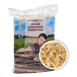 Hrubá hoblinová podstielka 40 L / 1.6 kg