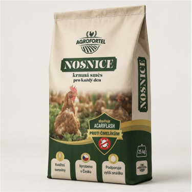 Zmes Nosnice + ACARIFLASH 25 kg