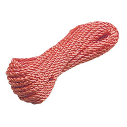 Lano KERBL 377 POLY 20 m / 10 mm / 175 kg, oranžové