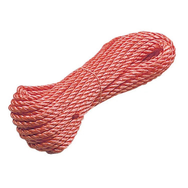 Lano KERBL 378 POLY 20 m / 12 mm / 250 kg, oranžové 