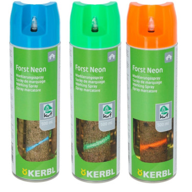 Značkovací sprej Forst Neon, 500 ml – na stromy a drevo
