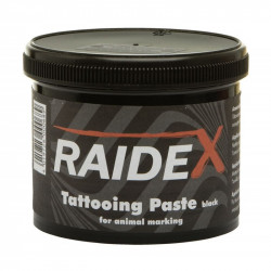 Tetovacia farba RAIDEX, 600 g, čierna, na zvieratá