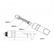 Kolíková napájačka Mono, 3/4", nerez, pre prasnice a výkrm