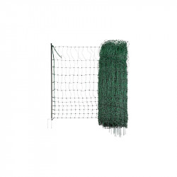 Vodivá sieť pre hydinu 112 cm, 25 m, zelená, 2 hroty