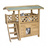 Pelech - búda pre mačky LODGE, 77x50x73cm