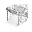 Pasca na potkany, krysy a lasice TRAP ZL65x17x20