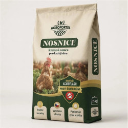 AGF Nosnice granule – kompletné krmivo pre úžitkové nosnice 25 kg